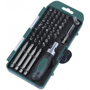 Bruder Mannesmann Werkzeuge M29893 Set de cle a  douilles, douilles et embouts 49 pieces