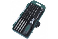 Bruder Mannesmann Werkzeuge M29893 Set de cle a  douilles, douilles et embouts 49 pieces