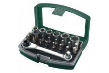 Bruder Mannesmann Werkzeuge M29700 Set de cle a  douilles, douilles et embouts 24 pieces (Import Allemagne)