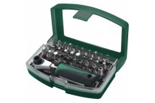 Bruder Mannesmann Werkzeuge M29705 Set de cle a  douilles, douilles et embouts 32 pieces