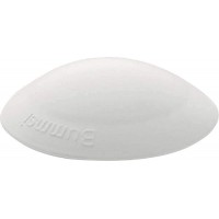 BURG-WACHTER Butoir de porte, Lot de 2, Butoir autoadhesif en plastique, Protection des murs et des portes, TPF 2050 Duo, Blanc,