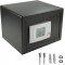BURG-WACHTER Coffre-fort pour mobilier avec serrure a  code electronique, Point-Safe, 20,5 l, 14,5 kg, P 2 E, Noir