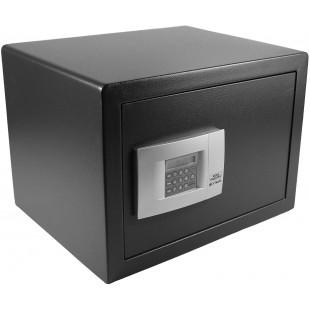 BURG-WACHTER Coffre-fort pour mobilier avec serrure a  code electronique, Point-Safe, 38,8 l, 20,5 kg, P 3 E, Noir