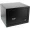 BURG-WACHTER Coffre-fort pour mobilier avec cle, Point-Safe, 20,5 l, 14,5 kg, P 2 S, Noir