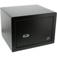 BURG-WACHTER Coffre-fort pour mobilier avec cle, Point-Safe, 20,5 l, 14,5 kg, P 2 S, Noir