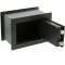 BURG-WACHTER Coffre-fort mural avec cle, Point-Safe, Encastrable, pour montage mural, 3,5 l, 6,6 kg, PW 1 S, Noir