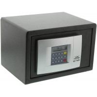 BURG-WACHTER Coffre-fort pour mobilier avec serrure a  code electronique, Point-Safe, 6,7 l, 8,0 kg, P 1 E, Noir