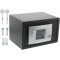 BURG-WACHTER Coffre-fort pour mobilier avec serrure a  code electronique, Point-Safe, 6,7 l, 8,0 kg, P 1 E, Noir