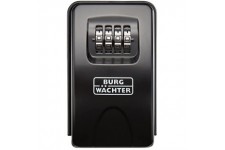 BURG-WACHTER Coffre a  cles avec code 4 chiffres pour un usage interieur et exterieur, Securise, Montage mural, Key Safe 20 SB, 