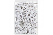 54 200 Blanc 100piece(s) epingle et punaise - epingles et punaises (Blanc, 10 mm, 23 mm, 100 piece(s))