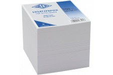 - Porte bloc-notes, 99 x 99 mm, blanc, 700 feuilles emballe en unite (270 26540)
