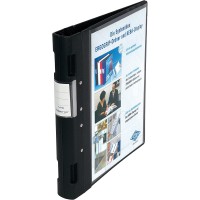 Ergogrip / 05815001 Classeur A4 4 anneaux 40 mm Plastique Noir