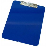 057603 Porte-bloc en plastique A4 Bleu