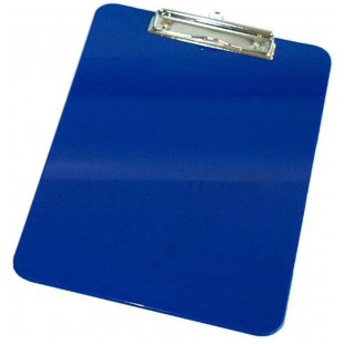 057603 Porte-bloc en plastique A4 Bleu