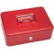 - 145321H - Caissette a  monnaie a  5 compartiments avec clip - 25 x 18 x 9 cm - Noir