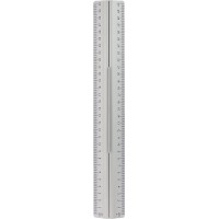 0525235 Regle en aluminium avec poignee pour droitiers / gauchers 30 cm