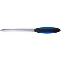 147954 Coupe-papier en metal 23 cm avec manche doux (Noir/bleu) (Import Allemagne)