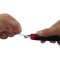 78409 Cutter professionnel Auto Load Guide de lame en metal, 9 mm, rouge/noir