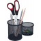 Office 065401 Set de pot a  crayons Noir