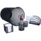 Office 065401 Set de pot a  crayons Noir