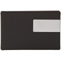  2056601 "Good Deal" etui pour cartes de visite Pour cartes 9,5 x 6 cm Noir/argent