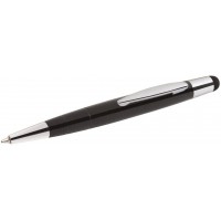 26115001 Mini stylet tactile avec stylo bille Noir