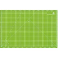 Comfortline Tapis de coupe 450 x 300 x 3 mm Vert Pomme