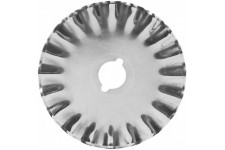 Comfortline Lames de rechange pour Cutter rotatif ondule 45 mm Argent