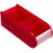 2508002 Fiches d'apprentissage A8, fermeture Store, 6 plaques de support + 100 cartes, 21,7 x 9,2 x 7,3 cm Ice Rouge
