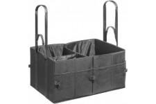 BigBox Sacoche de Rangement XL pour Coffre de Voiture 60 x 40 x 30 cm Noir