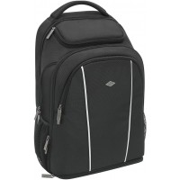 Business Rucksack mit Komfortausstattung Sac a  dos loisir, 51 cm, Noir (Schwarz)