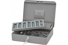 Standard Plus Coffret-caisse a  monnaie avec monnayeur Gris