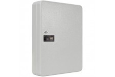 10246037 Armoire a  cles avec serrure a  combinaison 3 chiffres pour 60 cles Gris lumiere