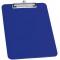 0576603 Porte-bloc A4 en plastique avec porte-stylo Bleu