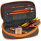 Trousse scolaire stretch Neon gris/orange fluo, 24244066