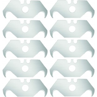 Lames de rechange pour cutter - Boite de 10 lames crochet