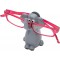 20227111 Porte-Lunettes, Polyresine, Gris, Petit