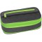 Trousse scolaire stretch Neon gris/vert fluo
