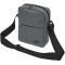 Little Messenger Bag, Sac Messager Mixte Adulte, Graumeliert, S