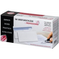 Mail Media 30051789 Enveloppes Revelope, 112 x 225 mm, sans fenetre