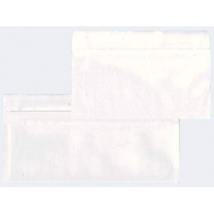enveloppes autocollantes DL avec fenetre Blanc