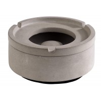  Wind Ashtray "Element" - Cendrier haut de gamme en beton - 3 rainures pour poser une cigarette - cendrier avec dessous protegea