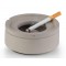  Wind Ashtray "Element" - Cendrier haut de gamme en beton - 3 rainures pour poser une cigarette - cendrier avec dessous protegea