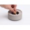  Wind Ashtray "Element" - Cendrier haut de gamme en beton - 3 rainures pour poser une cigarette - cendrier avec dessous protegea