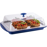 Thermo-Set 5-piece - Ensemble de plateaux de haute qualite compose d'un plateau robuste, d'un plateau en acier inoxydable, de de