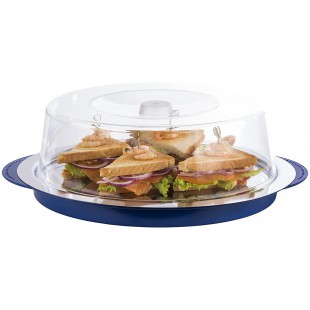 Thermo-Set 5-piece - Ensemble de plateaux de haute qualite compose d'un bol stable, d'un plateau en acier inoxydable, de deux ac