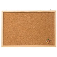 CC-KT4060E Cork Memo Board 40 x 60 cm Brown