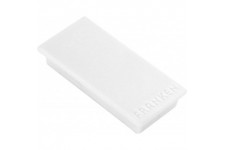 HM2350 09 Aimants,10 pieces, 23 x 50 mm, blanc