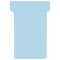 TK218 Lot de 100 cartes T Bleu pastel Taille 2 59 mm