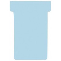 TK218 Lot de 100 cartes T Bleu pastel Taille 2 59 mm